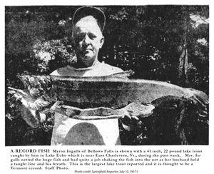 Myron Ingalls holds A record Fish!