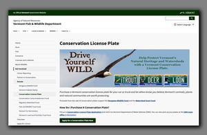 Drive-yourself-WILD-Screen-Shot-Vermont Conservation License Plate 2024-10-27-at-3.32.44-PM