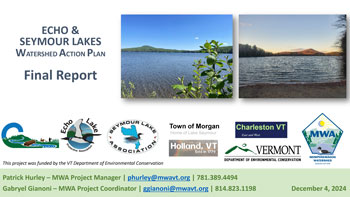 Presentation Slides from meeting on LAKE WATERSHED ACTION PLAN